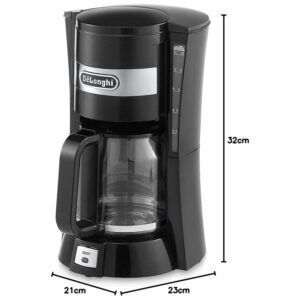 DeLonghi Macchina da Caffè Americano con Filtro 1,25 Litri ICM15210.1 900W